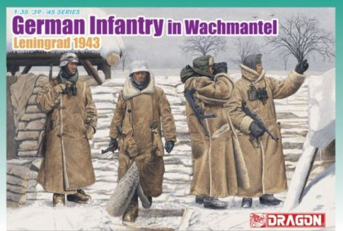 Dragon 1:35 German Infantry in Wachtmantel Leningrad 1943 (6518)