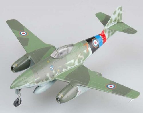 Easy Model Me262 A-1a Yellow 7 Captured by UK, May 1945 in Lubeca 1:72 (36367)