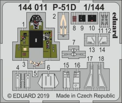 Eduard P-51D for Eduard 1:144 (144011)