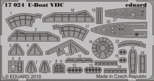 Eduard U-Boat VIIC (REV) 1:350 (17024)