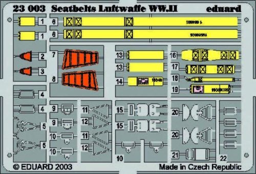 Eduard Luftwaffe WW.II 1:24 (23003)