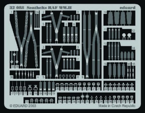 Eduard Seatbelts RAF WW.II 1:32 (32088)