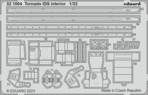 Eduard Tornado IDS interior for ITALERI 1:32 (321004)