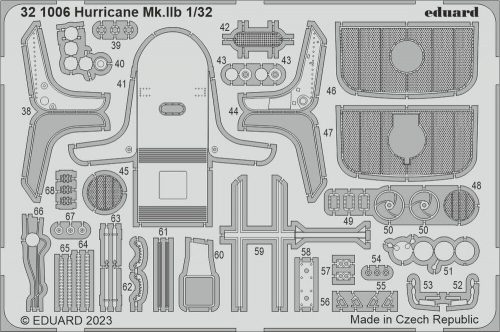 Eduard Hurricane Mk.IIb 1/32 REVELL 1:32 (321006)