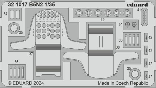 Eduard B5N2 BORDER MODEL 1:35 (321017)