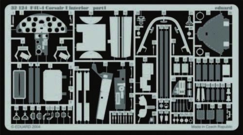 Eduard F4U-4 Corsair I Interior für Trumpeter Bausatz 1:32 (32124)