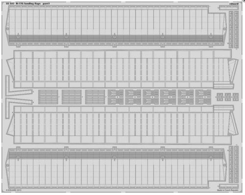 Eduard B-17G landing flaps for HK Models 1:32 (32337)