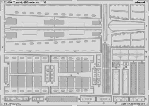 Eduard Tornado IDS exterior for ITALERI 1:32 (32480)