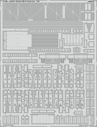 Eduard A-20J/K / Boston Mk.IV bomb bay HKM 1:32 (32490)