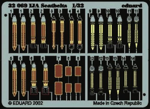 Eduard Seatbelts IJA 1:32 (32504)