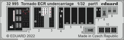 Eduard Tornado ECR undercarriage for ITALERI 1:32 (32995)