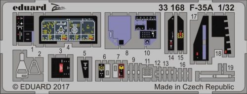 Eduard F-35A for Italeri 1:32 (33168)