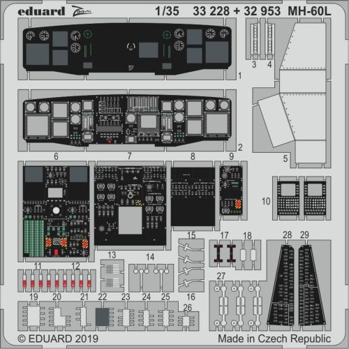 Eduard MH-60L for Kitty Hawk 1:35 (33228)