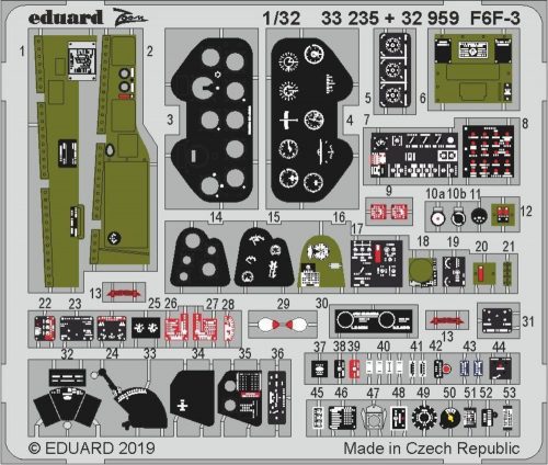 Eduard F6F-3 for Trumpeter 1:32 (33235)