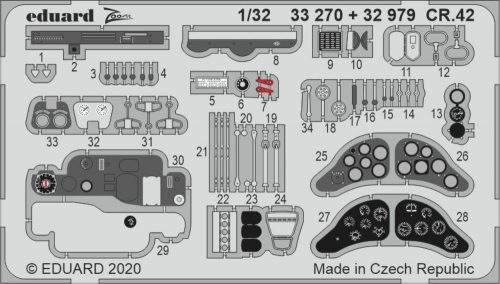 Eduard CR.42 for ICM 1:32 (33270)