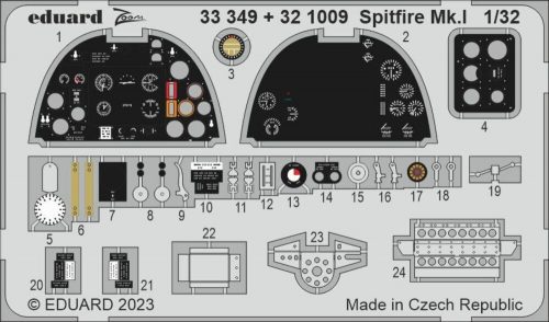 Eduard Spitfire Mk.I 1/32 KOTARE 1:32 (33349)