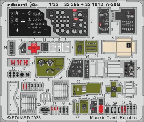 Eduard A-20G 1/32 HKM 1:32 (33355)