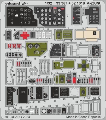 Eduard A-20J/K HKM 1:32 (33367)