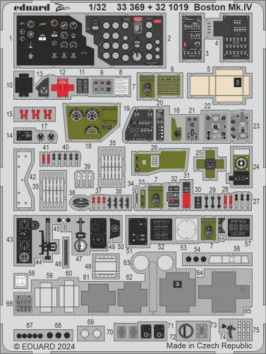 Eduard Boston Mk.IV HKM 1:32 (33369)