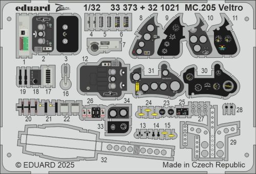 Eduard MC.205 Veltro  ITALERI 1:32 (33373)