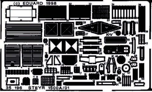 Eduard Steyer 1500A/01 Detailbausatz 1:35 (35196)