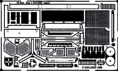 Eduard Tpz-1 Fuchs für Revell Bausatz 1:35 (35244)