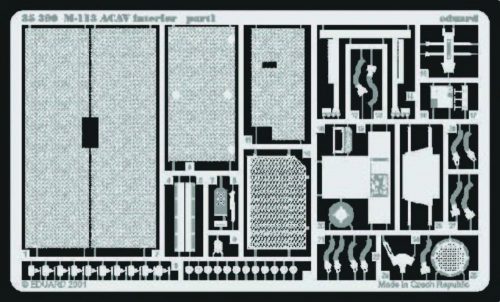 Eduard M-113 ACAV Inneneinrichtung Fotoätzsatz 1:35 (35390)
