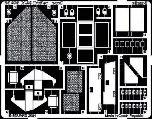 Eduard M-26 Trailer Fotoätzsatz 1:35 (35396)