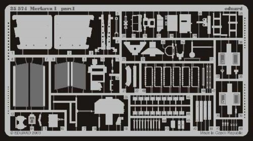 Eduard Merkava I Fotoätzsatz 1:35 (35574)