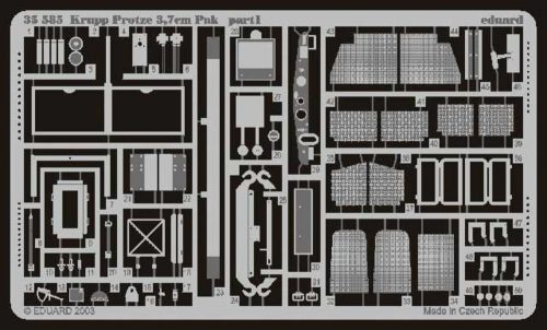 Eduard Krupp Protze Kfz. 69 mit 3,7 cm Pak für Tamiya Bausatz 35259 1:35 (35585)