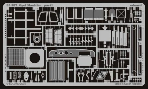 Eduard Opel Maultier Fotoätzsatz 1:35 (35587)