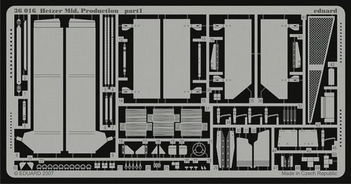 Eduard Hetzer Mid. Production für Tamiya Bausatz 1:35 (36016)