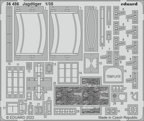 Eduard Jagdtiger 1:35 (36486)