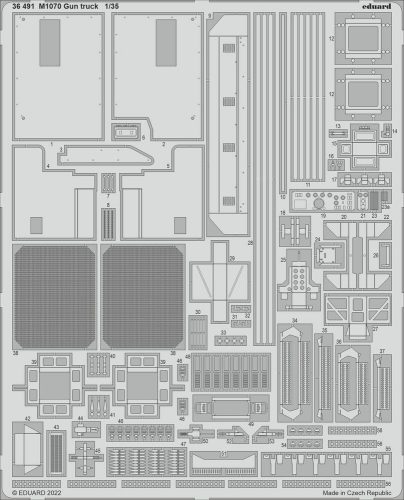 Eduard M1070 Gun truck for HOBBY BOSS 1:35 (36491)