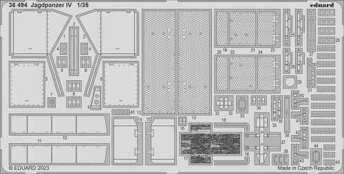 Eduard Jagdpanzer IV for BORDER MODEL 1:35 (36494)