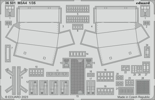 Eduard M3A4 1/35 I LOVE KITS 1:35 (36501)