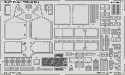 Eduard Panzer IV/70 (A) 1/35 TAMIYA 1:35 (36502)