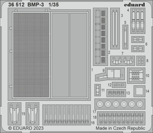 Eduard BMP-3 (36512)