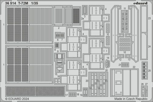 Eduard T-72M (36514)