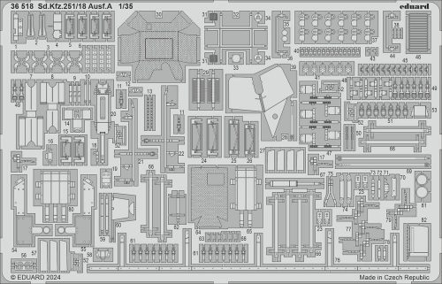 Eduard Sd.Kfz. 251/18 Ausf. A ICM 1:35 (36518)