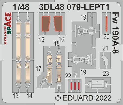 Eduard Fw 190A-8 SPACE 1:48 (3DL48079)