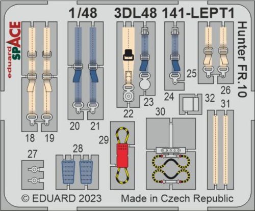 Eduard Hunter FR.10 SPACE 1/48 AIRFIX 1/48 (3DL48141)