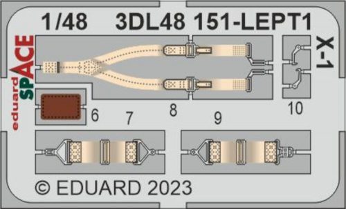 Eduard X-1 SPACE (3DL48151)