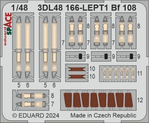 Eduard Bf 108 SPACE 1(48 EDUARD 1:48 (3DL48166)