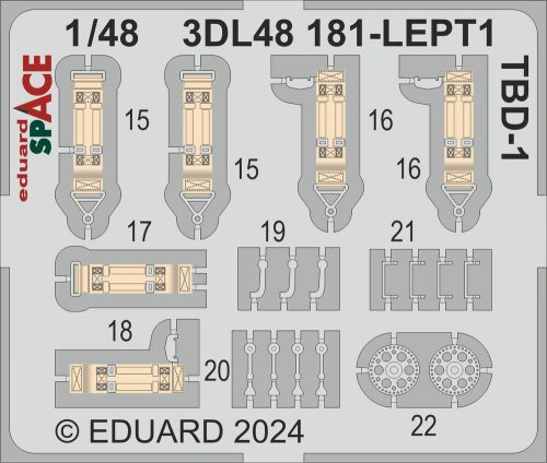 Eduard TBD-1 SPACE HOBBY BOSS 1:48 (3DL48181)