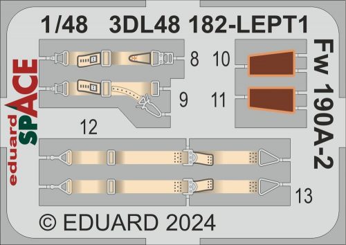 Eduard Fw 190A-2 SPACE EDUARD 1:48 (3DL48182)