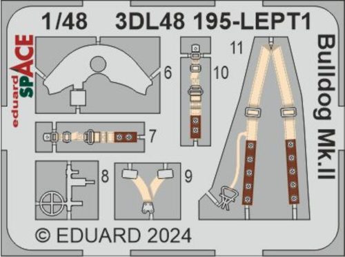 Eduard Bulldog Mk.II SPACE 1:48 (3DL48195)