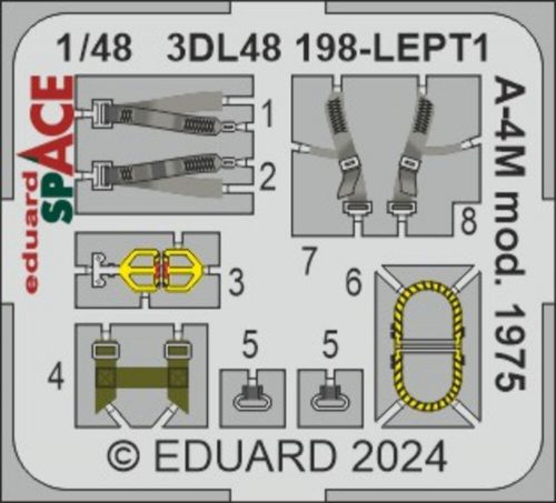 Eduard A-4M mod. 1975 SPACE MAGIC FACTORY 1:48 (3DL48198)