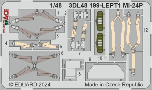 Eduard Mi-24P SPACE 1:48 (3DL48199)