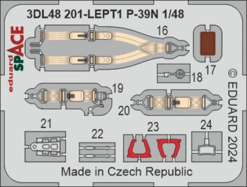 Eduard P-39N SPACE 1:48 (3DL48201)